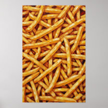 Wall art. batatas fritas.