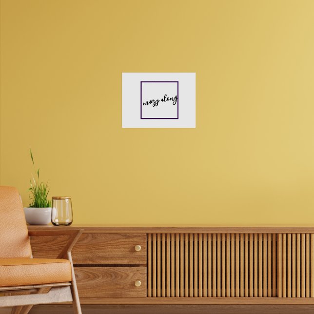 Poster wall art design (Sala de Estar 2)