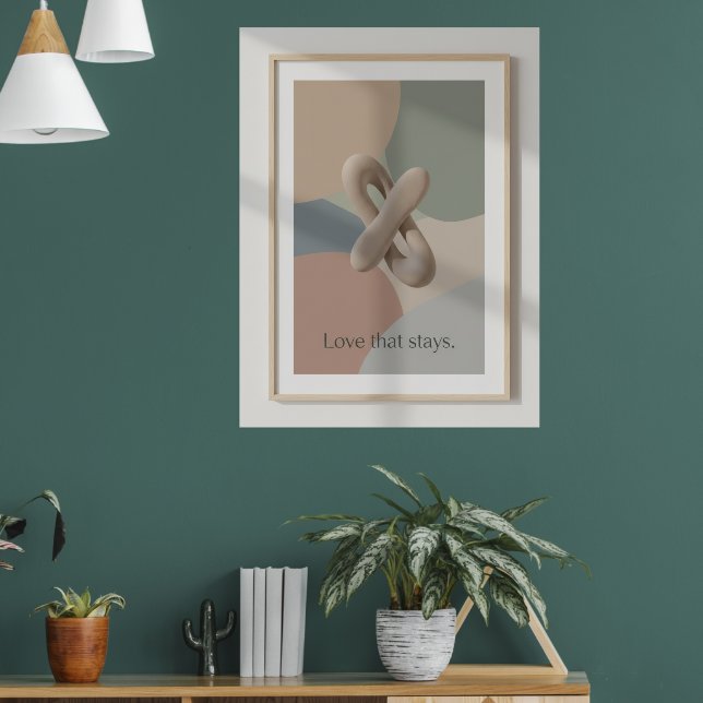 Poster Wall Art-Eternal love (Sala de Estar 1)