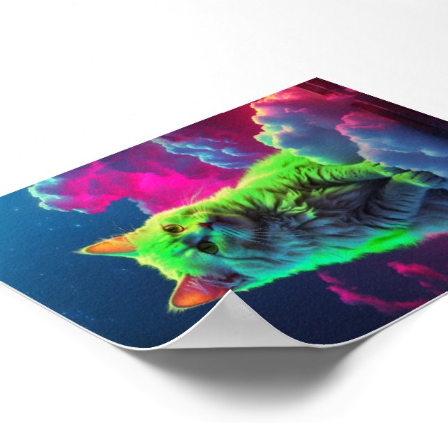 Poster Wall Art for Cat Lovers (Borda)