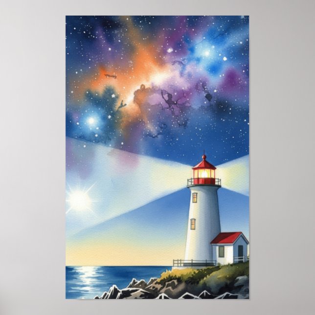 Poster Wall art. Lighthouse Island (Frente)