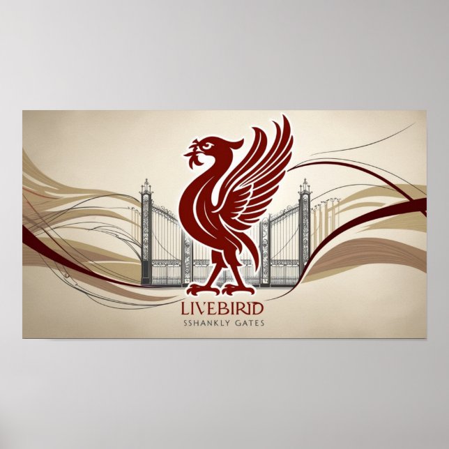 Poster Wall Art Liverpool (Frente)
