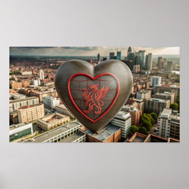 Poster Wall Art Liverpool (Frente)