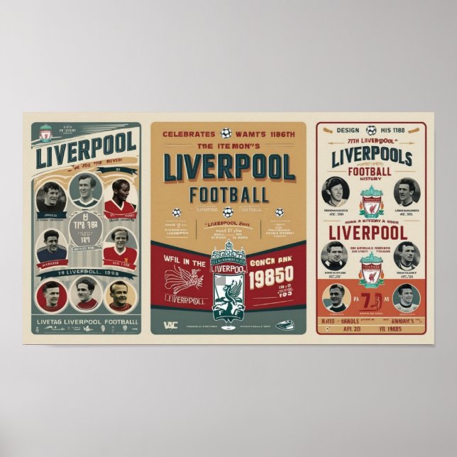 Poster Wall Art Liverpool (Frente)