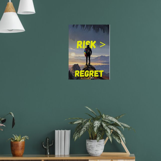 Poster Wall art motivacional (Sala de Estar 1)