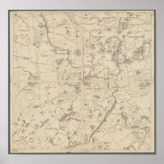 Pôster Wall Art, Região do Lago Adirondack