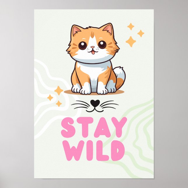 Poster Wall Décor Dream Big, Shine Bright (Frente)