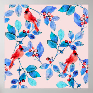 Poster Wall of pink bricks use to backgroundabstract,arch