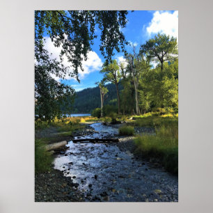 Poster Wallowa Lake State Park, OR