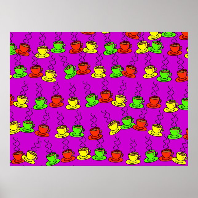 Pôster Wallpaper Café (Frente)