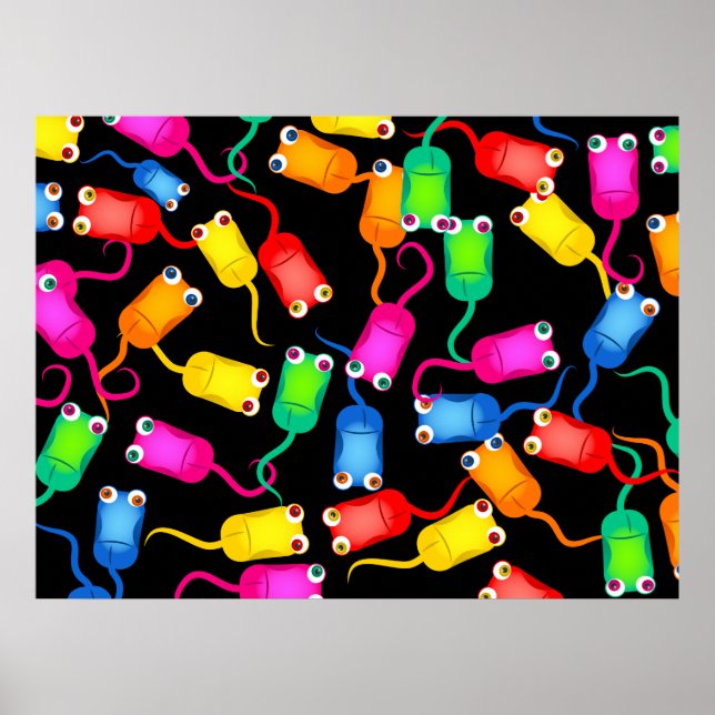 Pôster Wallpaper do mouse do computador (Frente)