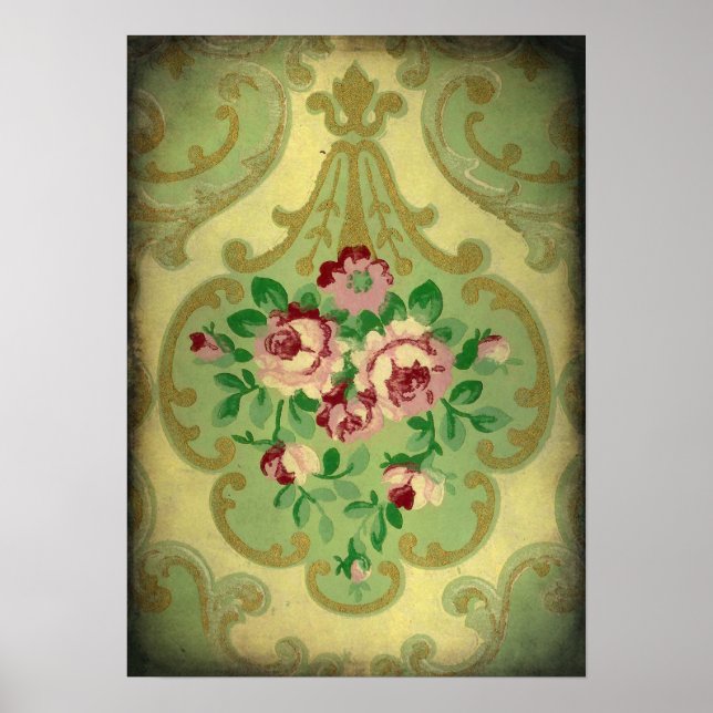 Pôster Wallpaper Vintage (Frente)