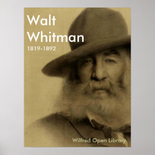 Pôster Walt Whitman