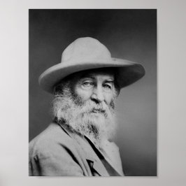 Poster Walt Whitman Retrait