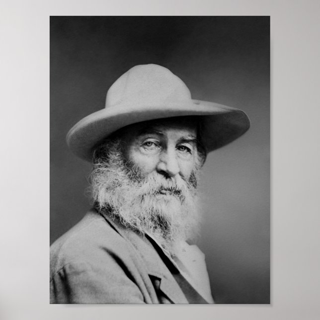 Poster Walt Whitman Retrait (Frente)