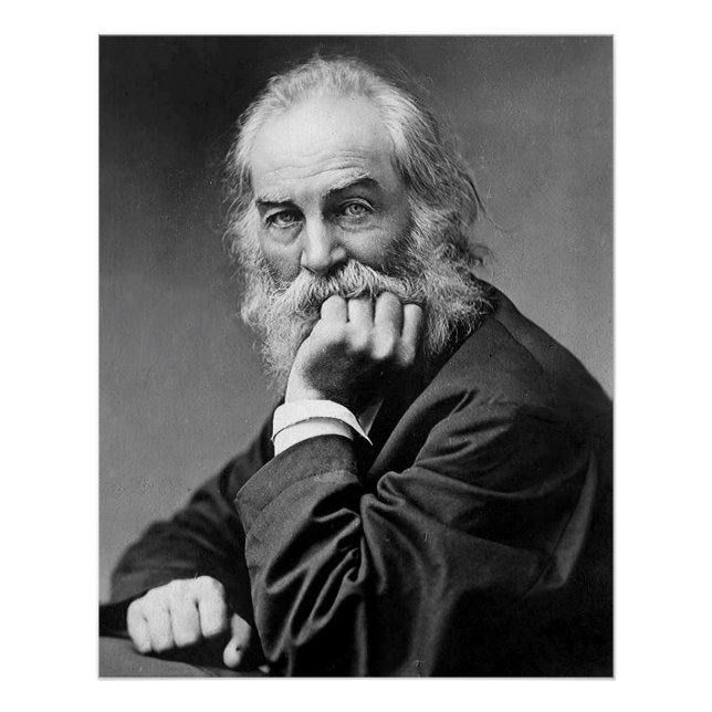 Pôster Walt Whitman Retrato Essencial, 50 Anos Perfeito (Frente)