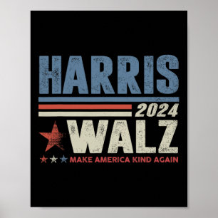 Poster Waltz 2024 Election Kamala Harris Tim Waltz 2024 1