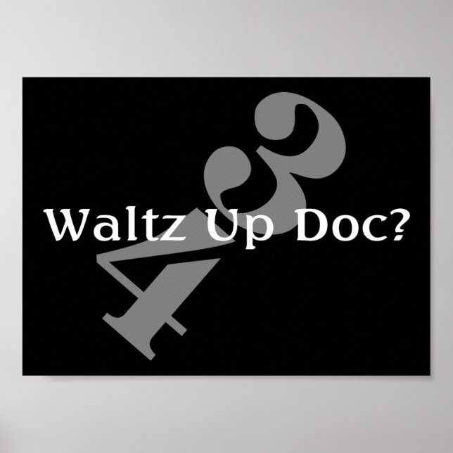 Poster Waltz Up Doc (Frente)
