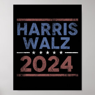 Poster Walz 2024 - Kamala Harris Tim Walz 1