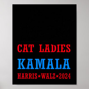 Poster Walz 2024 Presidente Eleição Kamala Harris Tim Wal