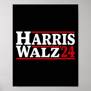 Poster WAlzheimer 24 Eleição Kamala Harris Tim Waltz 24