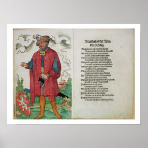 Pôster Wandalus, rei do "Wenden", 'da origem o