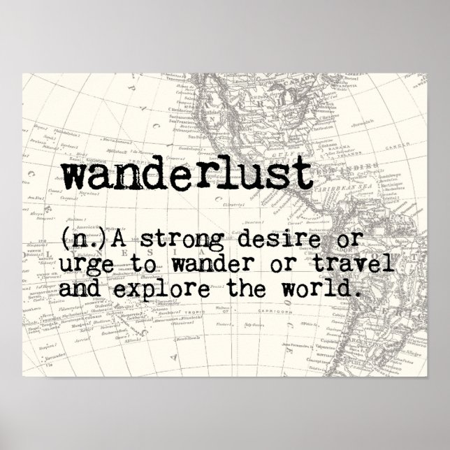 Poster Wanderlust (Frente)