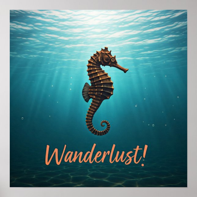Poster Wanderlust SeaPoster (Frente)