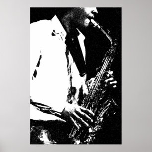 Poster Wapcn saxofone