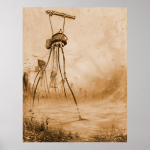 Poster War Of The Worlds Gas Guns