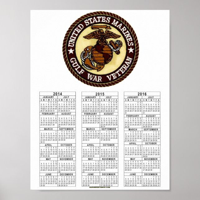 POSTER WAR VET DE GULF (Frente)