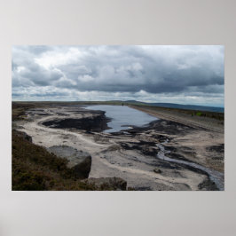 Poster Warland Reservoir: Tranquil Moorland Waters