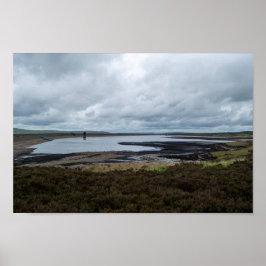 Poster Warland Reservoir: Tranquil Moorland Waters