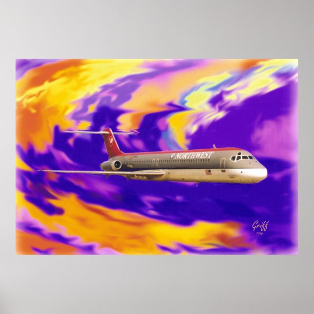 Pôster Warp 7 DC-9 (Frente)