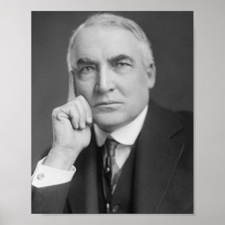 Pôster Warren G. Harding