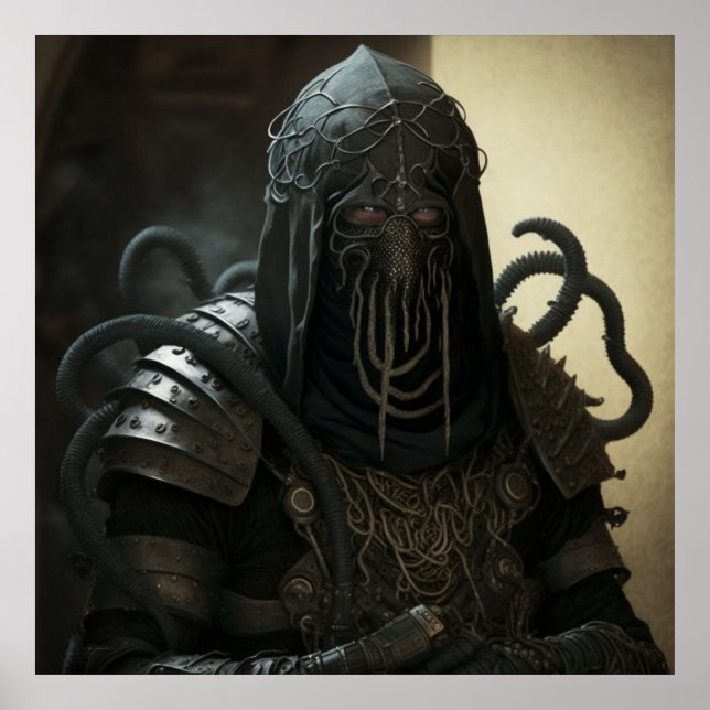 Poster Warrior Fantasy (Frente)