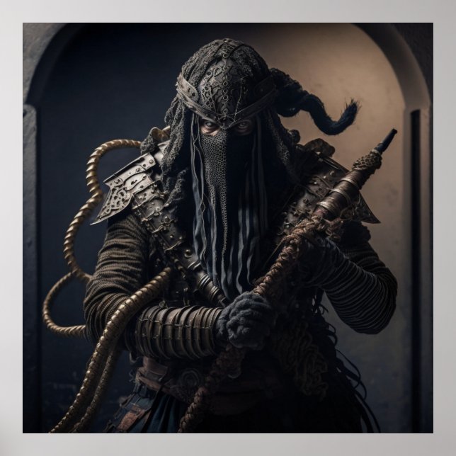 Poster Warrior Fantasy (Frente)