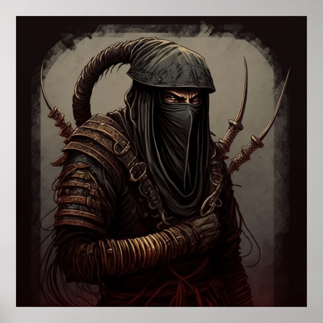 Poster Warrior Fantasy (Frente)