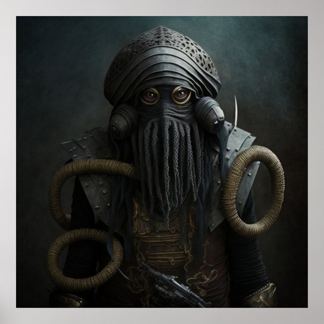 Poster Warrior Fantasy (Frente)