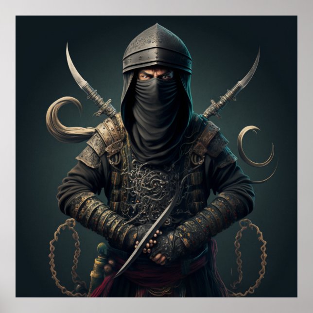 Poster Warrior Fantasy (Frente)