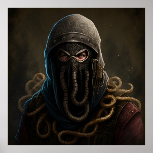 Poster Warrior Fantasy (Frente)