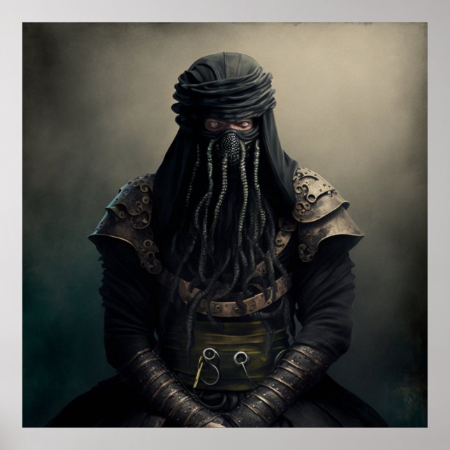 Poster Warrior Fantasy (Frente)