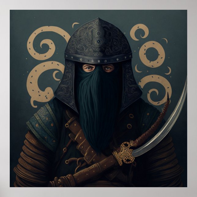 Poster Warrior Fantasy (Frente)