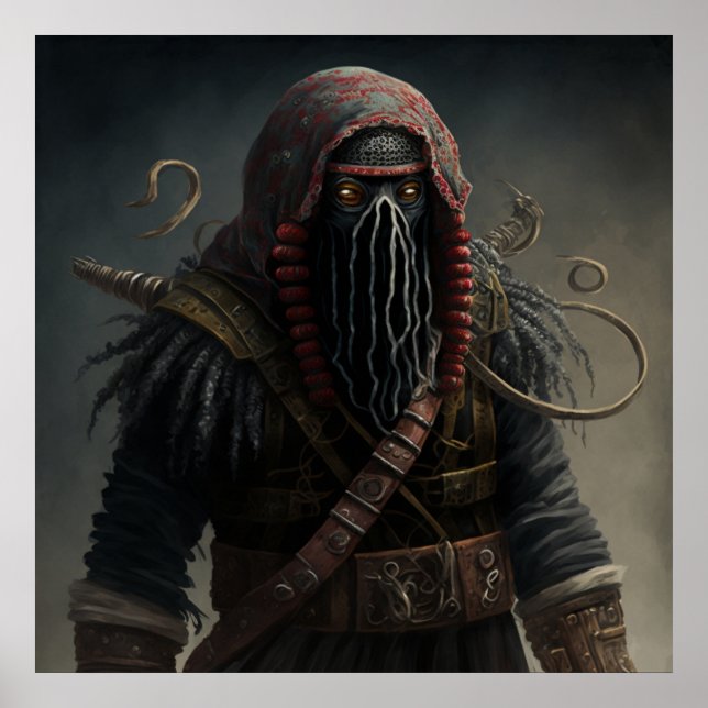 Poster Warrior Fantasy (Frente)