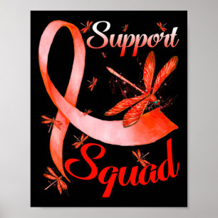 Poster Warrior Support Squad Dragonfly Rsd Crps Consciênc