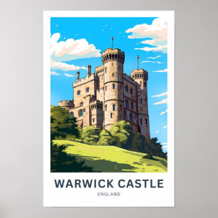 Poster Warwick Castle England