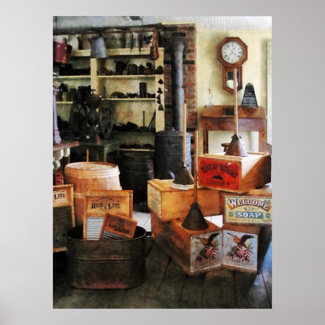 Pôster Washboards and Soap (Frente)