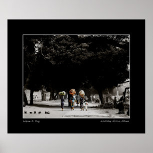 Poster Washday em Accra Ghana