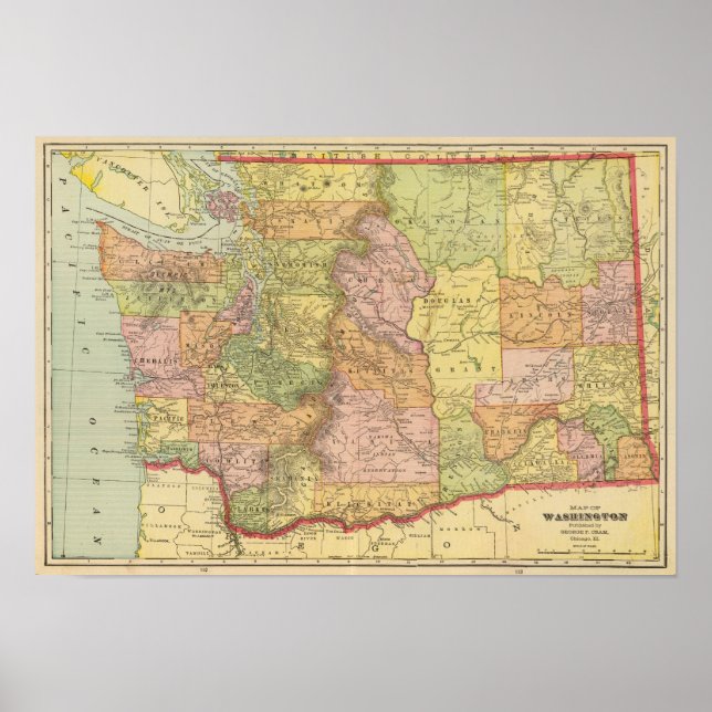 Pôster Washington 7 (Frente)