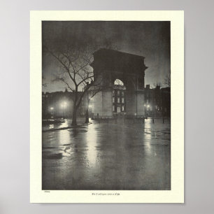 Poster Washington Arch, Greenwich Village, Nova Iorque
